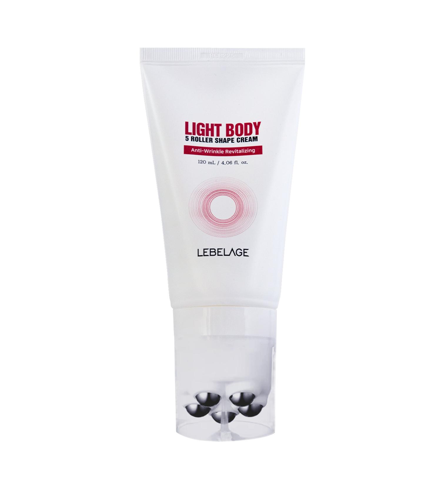 LEBELAGE Anti-Cellulite Body Firming Massage Cream LEBELAGE Light Body 5 Roller Cream 120ml