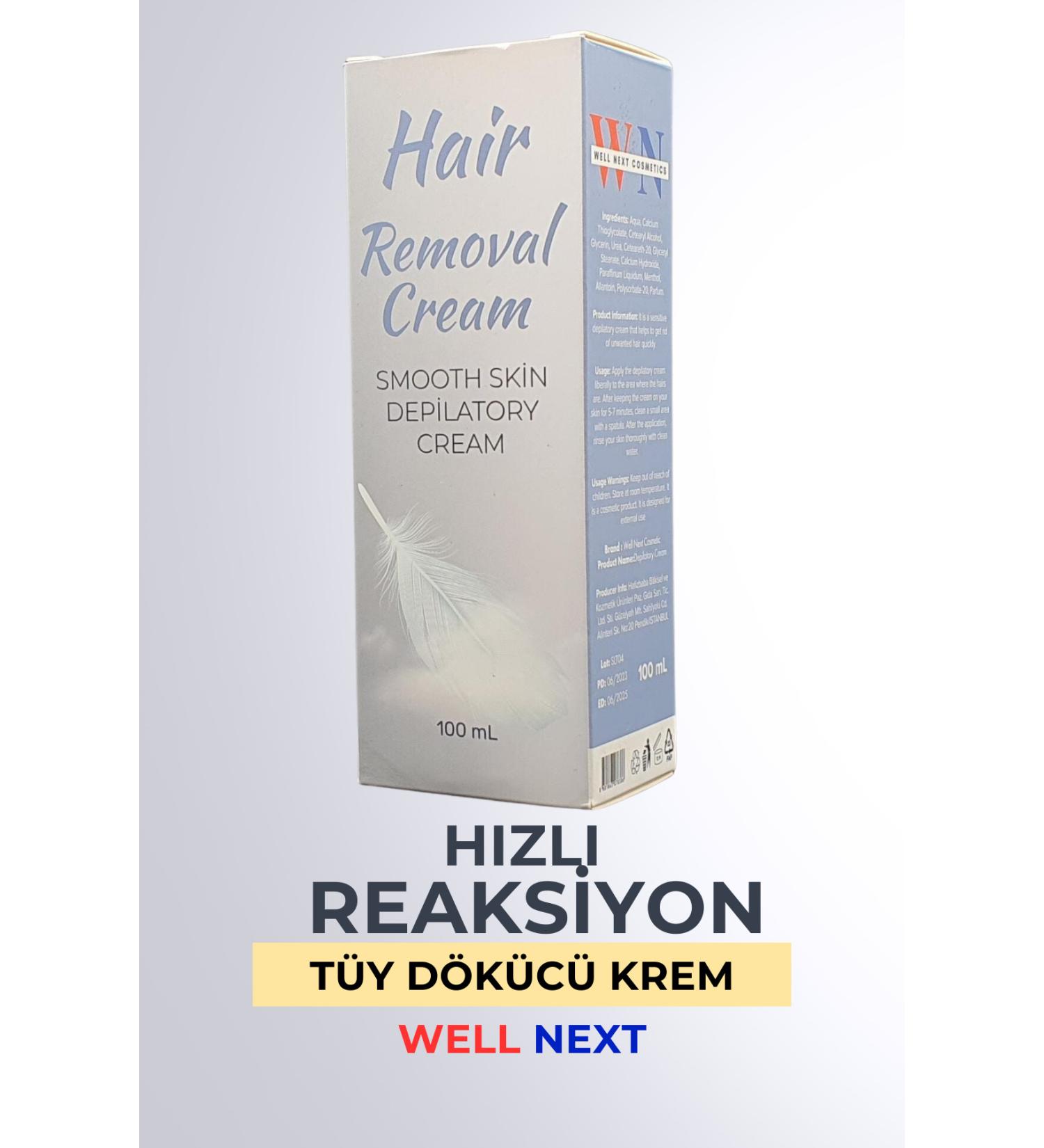 Well Next Hair Removal and Reducing Cream - Buy Online on GoSupps.com