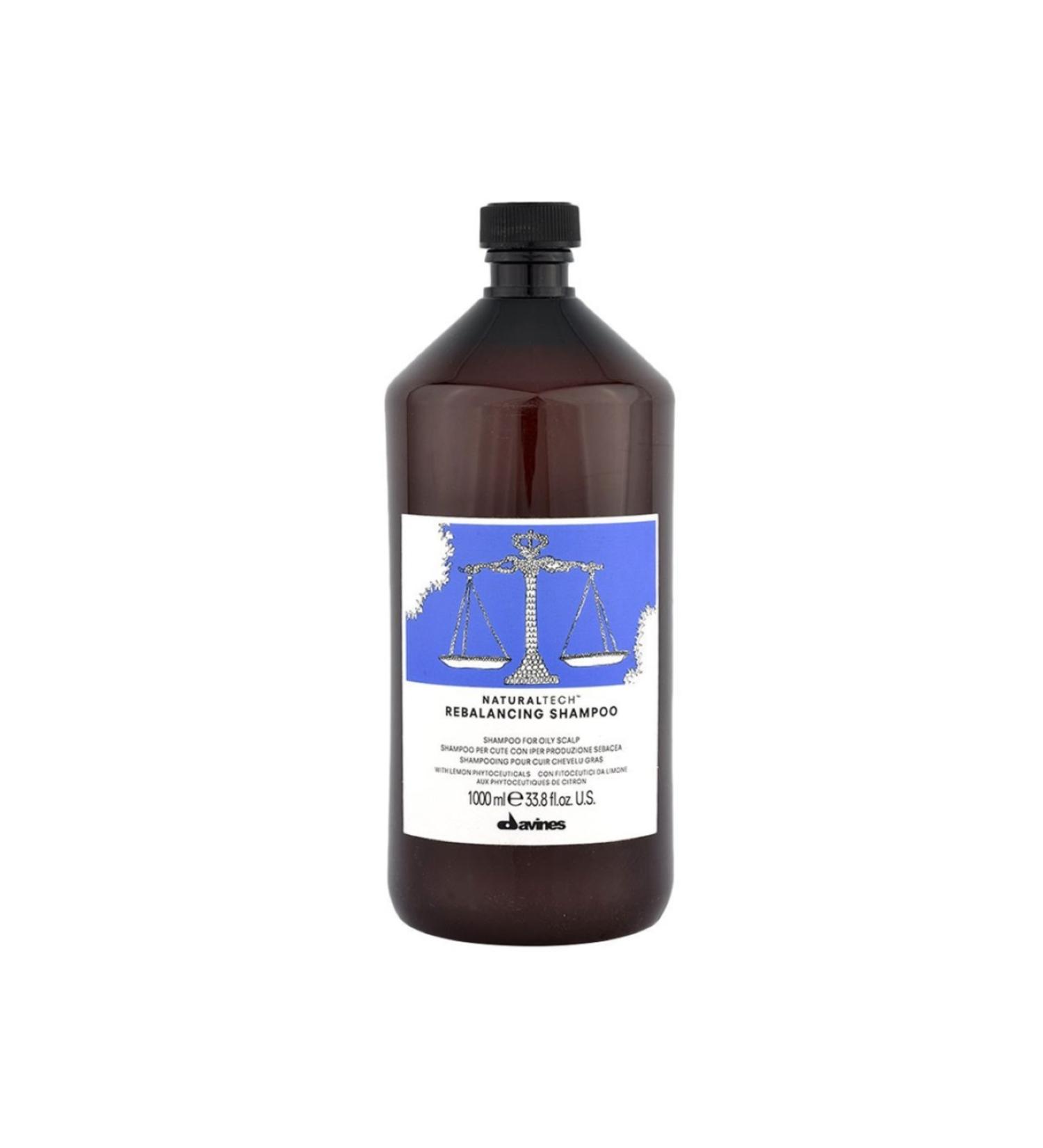 Davines DAVINES Rebalancing Oil Balancing Shampoo for Overly Oily Hair 1000 Ml Beauty Bar