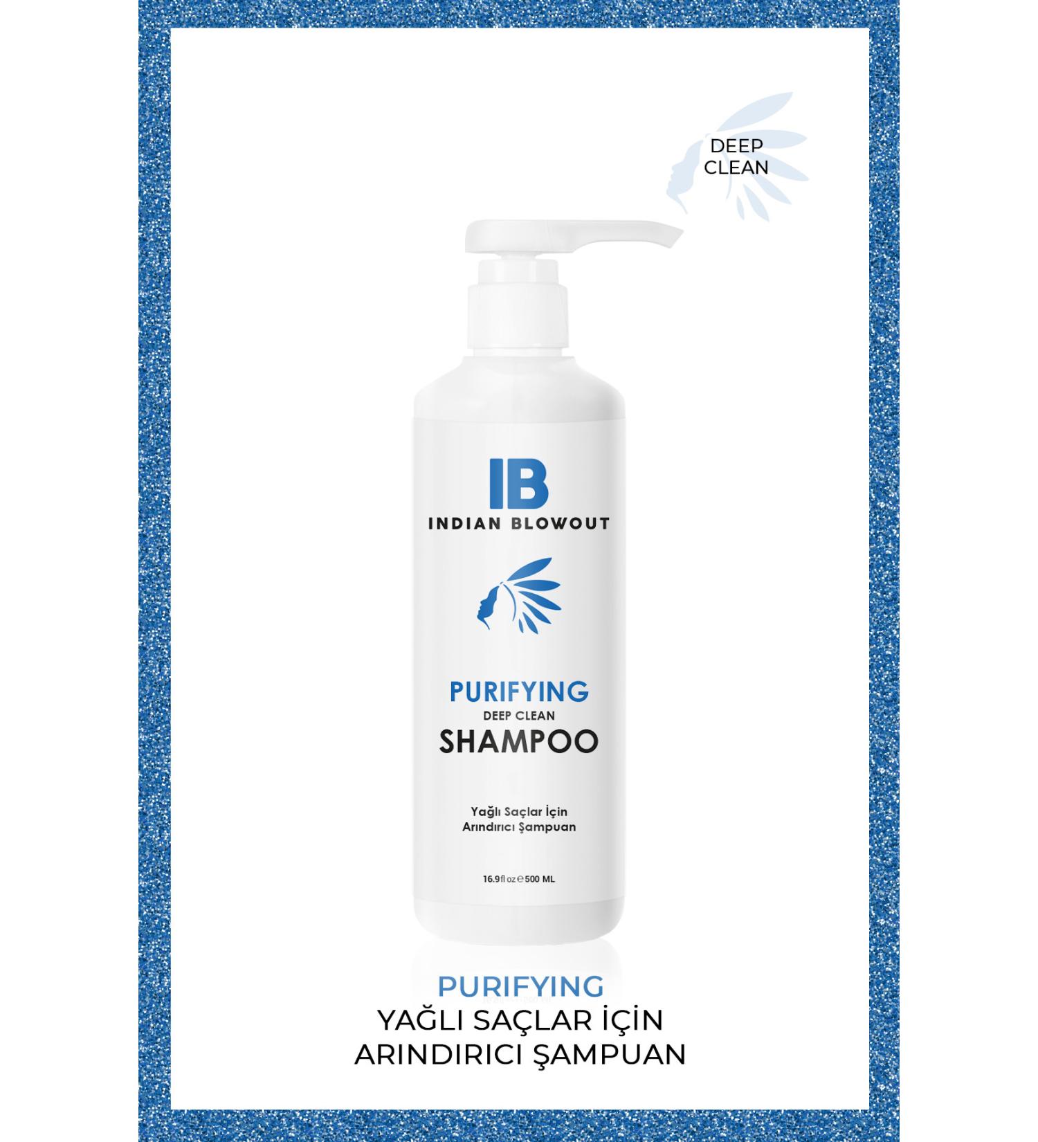 Indian Blowout Purifying Shampoo for Oily Hair