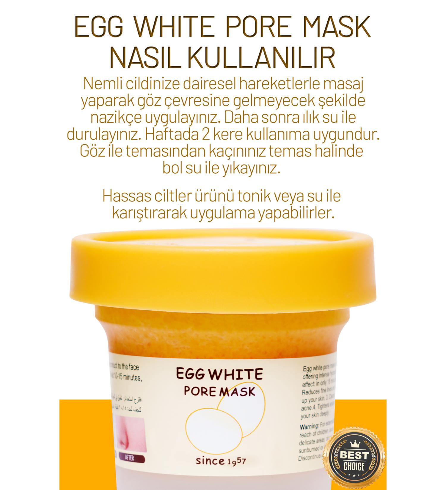 efero Egg Brightening Scrup Mask Egg White Pore + Black Sugar Mask - Buy Online on GoSupps.com