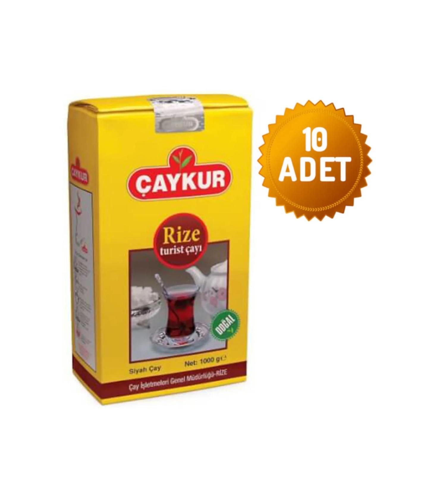 aykur Rize Tourist Bulk Tea 1 Kg X 10 Pieces - 1 Box