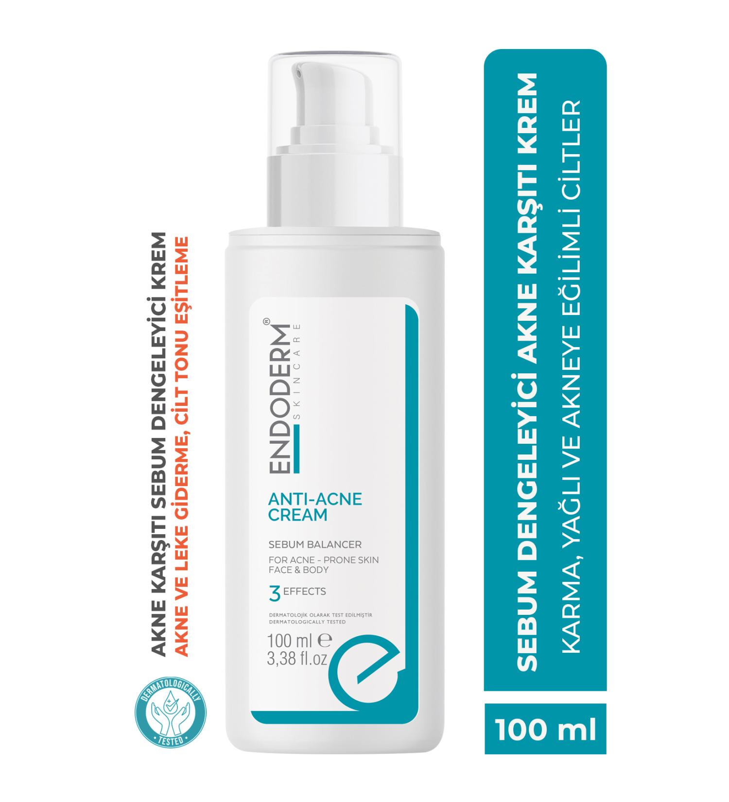 Endoderm Anti-acne Face and Body Acne Prevention Removal Care Cream Niacinamide Azelaic-salicylic Acid 100ml - Buy Online on GoSupps.com