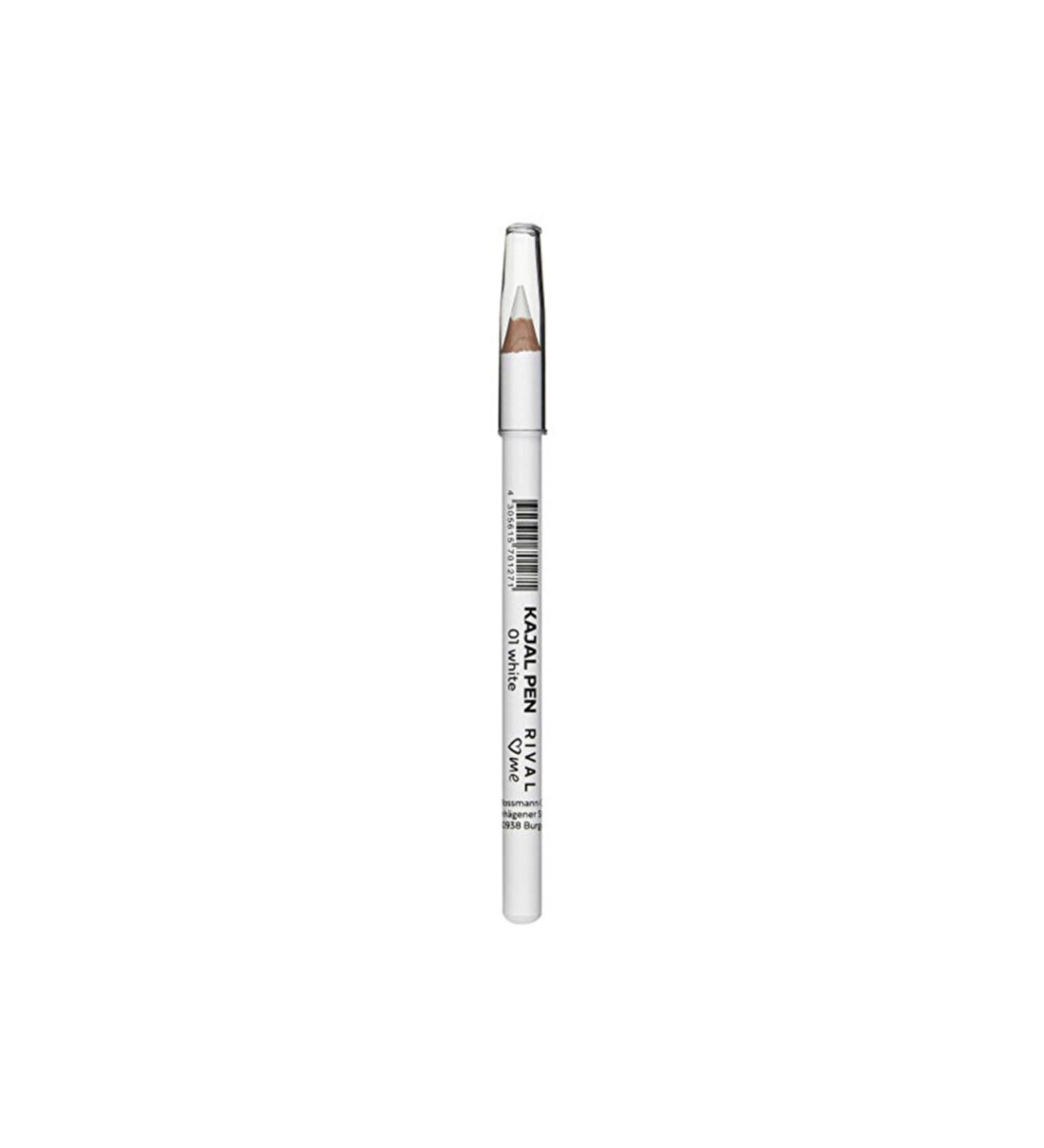 Rival Loves Me Eyeliner - Kajal No:01 White - 4.1 g