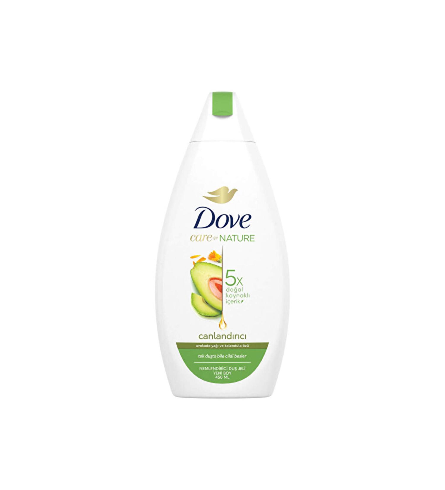 Dove Shower Gel - Avocado Oil & Calendula Extract - 450 ml