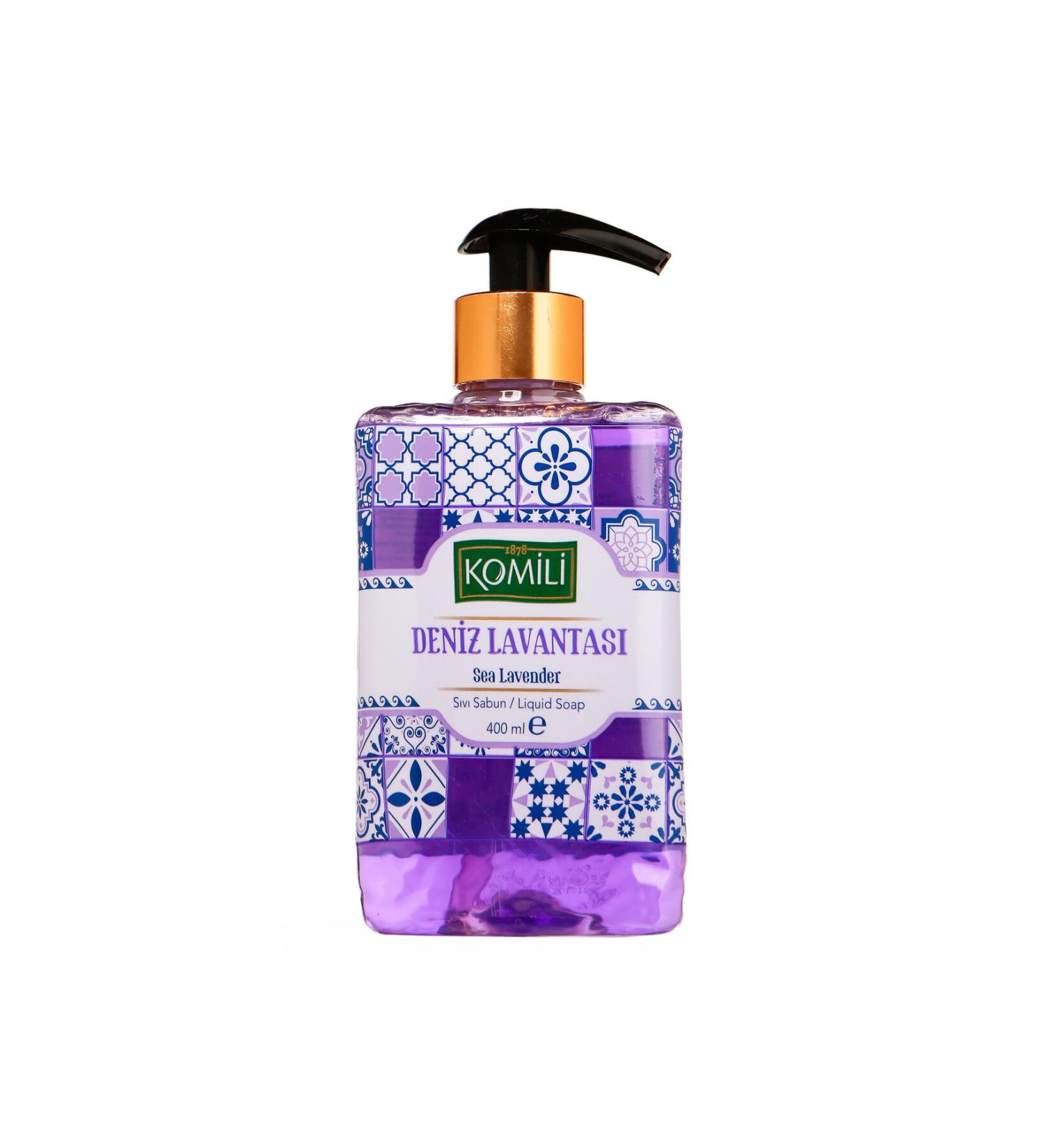 Komili Premium Sea Lavender Liquid Soap 400 ml