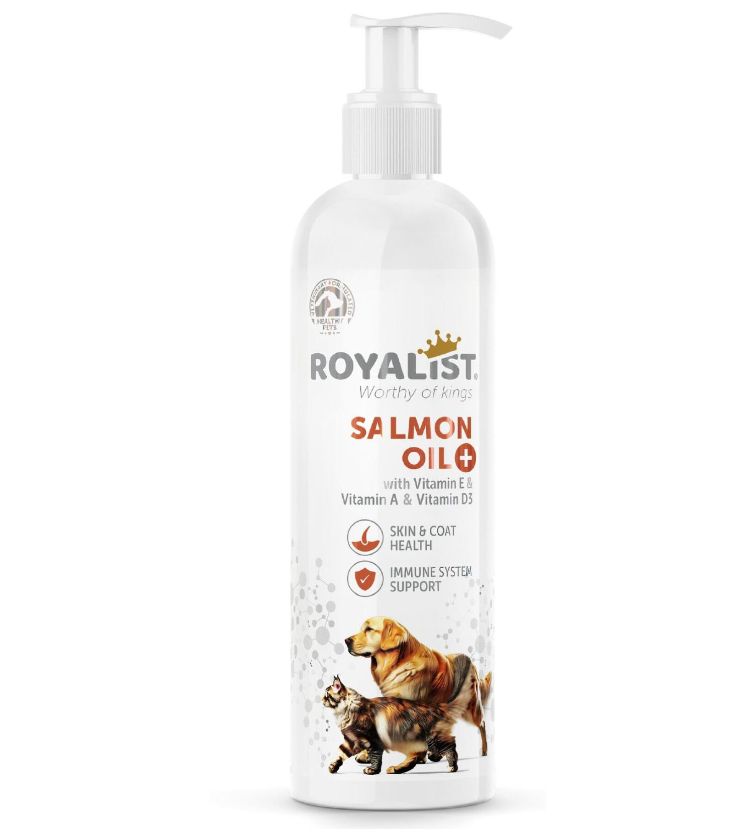Royalist Salmon Oil 250 ml - Salmon Oil for Cats and Dogs