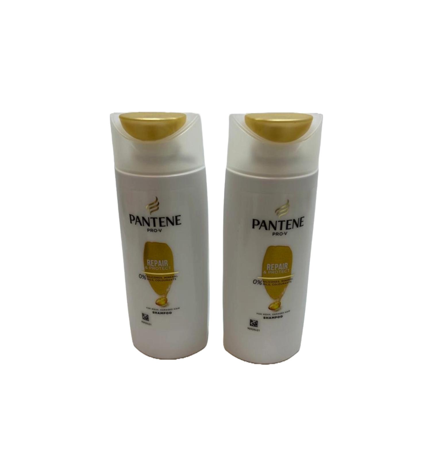 Pantene PRO V SHAMPOO TRAVEL SIZE 90 ML 2 PIECES - Buy Online on GoSupps.com