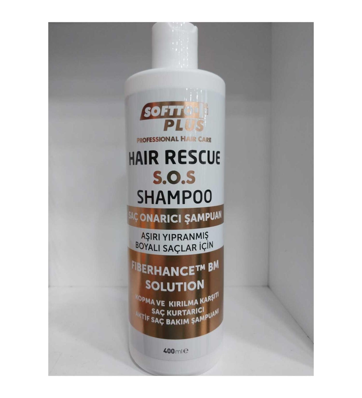 Softto Plus Emergency Rescue Hair Repair Shampoo 400 ml KeyProduct416