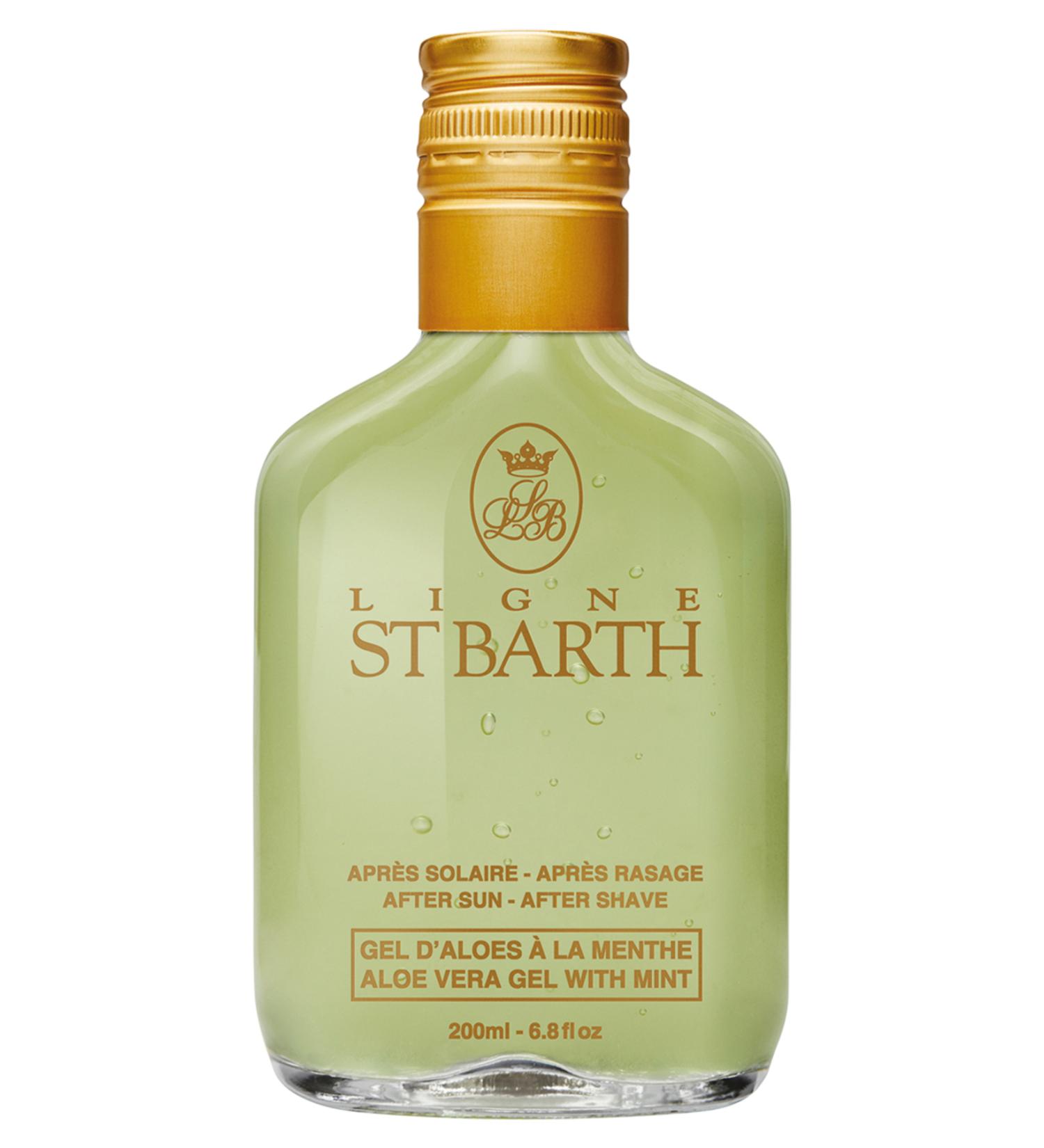 Ligne St. Barth Mint Aloe Vera Intensive Moisturizing and Calming Gel for Face and Body 200 ML