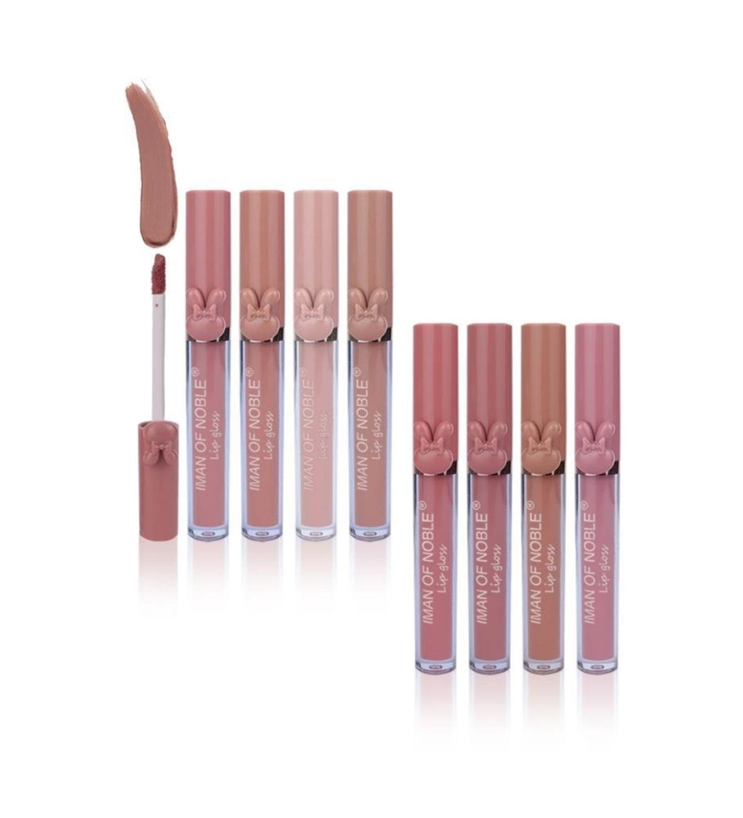 IMAN OF NOBLE Hat Design 8-Piece Liquid Lipstick Set - Buy Online on GoSupps.com