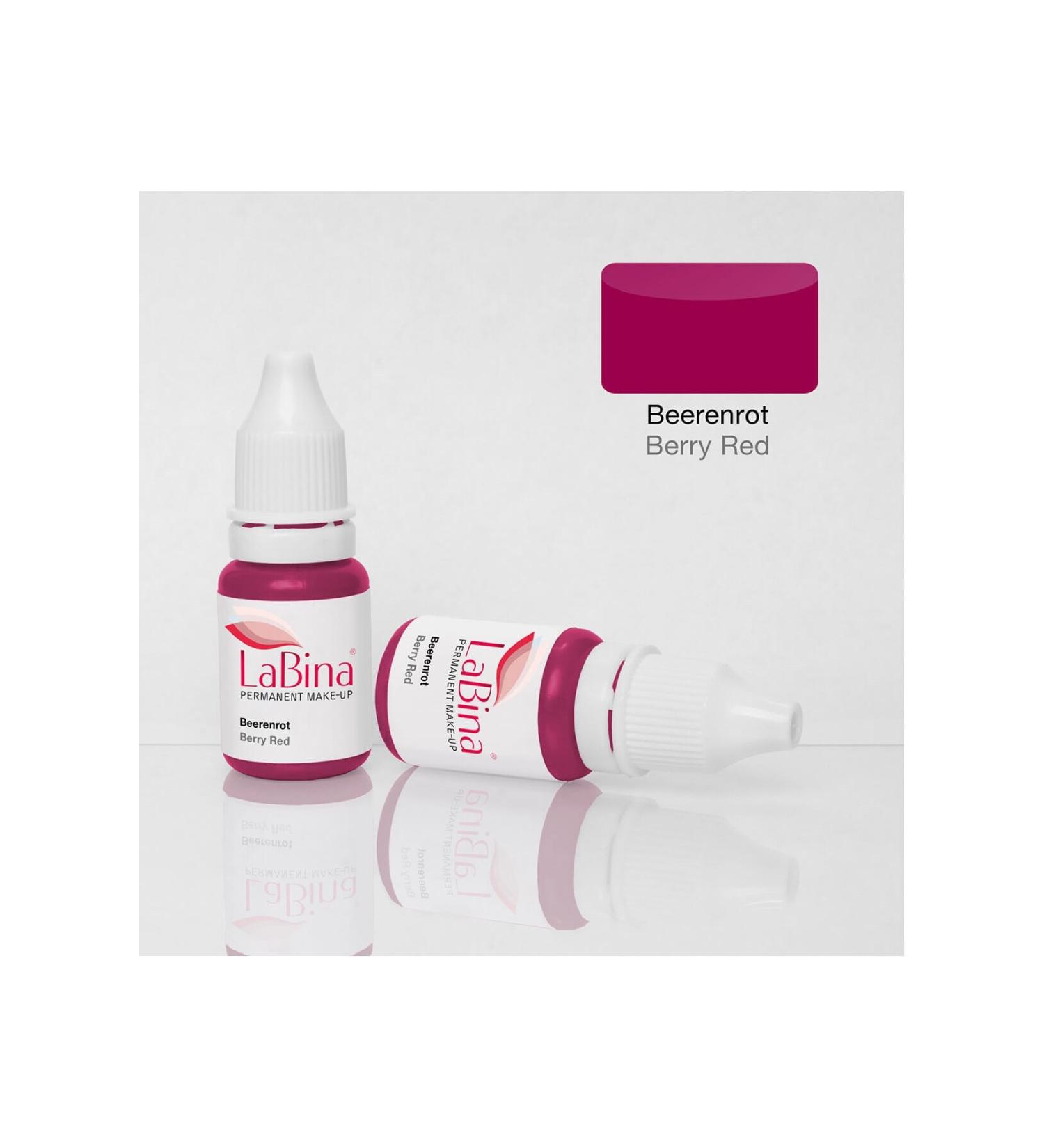 LABINA Beerenrot - Mulberry Red Cherry Permanent Makeup Lip Pigmentation Contour Paint 10 ml