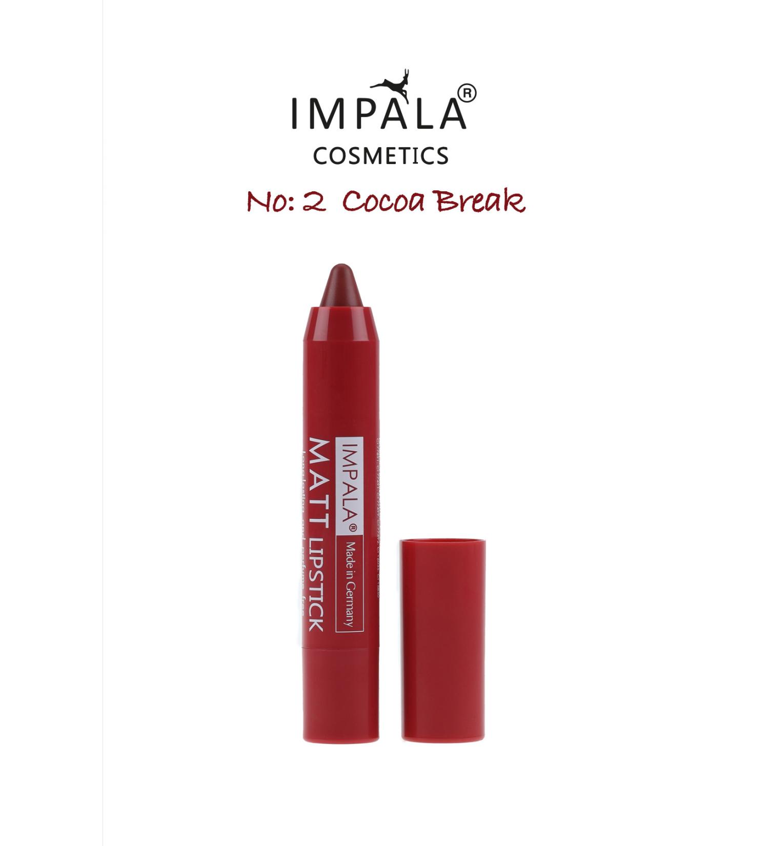 IMPALA Lipstick - Automatic Matt Lipstick No 02 cocoa break