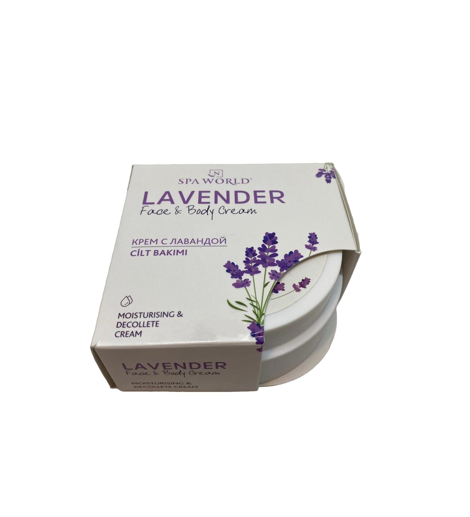 SPA WORLD LAVENDER EXTRACT HAND & FACE CARE CREAM MOISTURIZING VITALIZING CREAM 150 ML - Buy Online on GoSupps.com