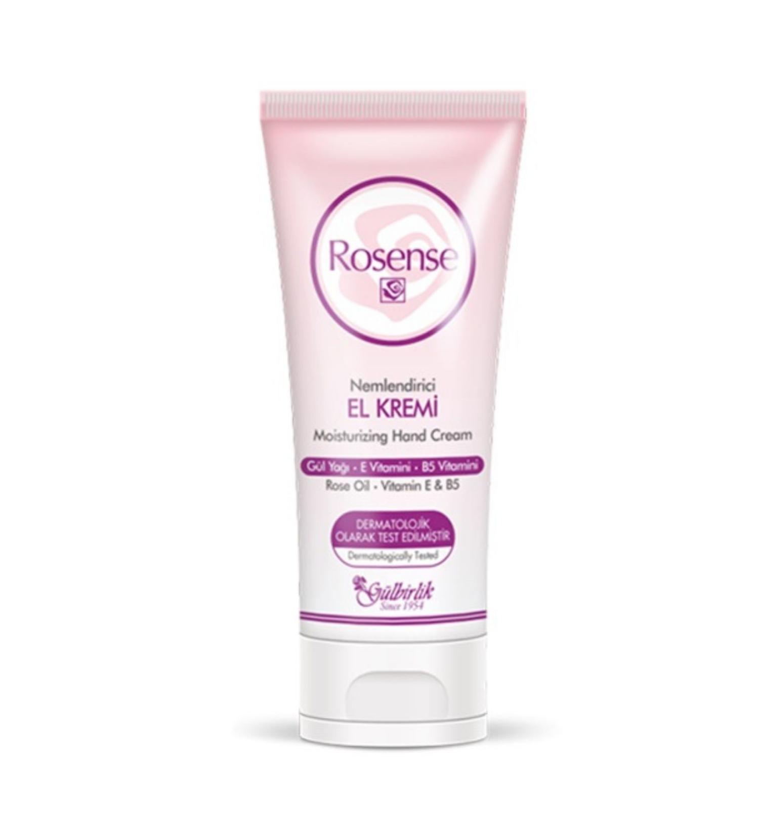 Rosense Rose Essence Moisturizing Hand Cream 75 ml Meets the Moisture Needs of Your Skin and Revitalizes It