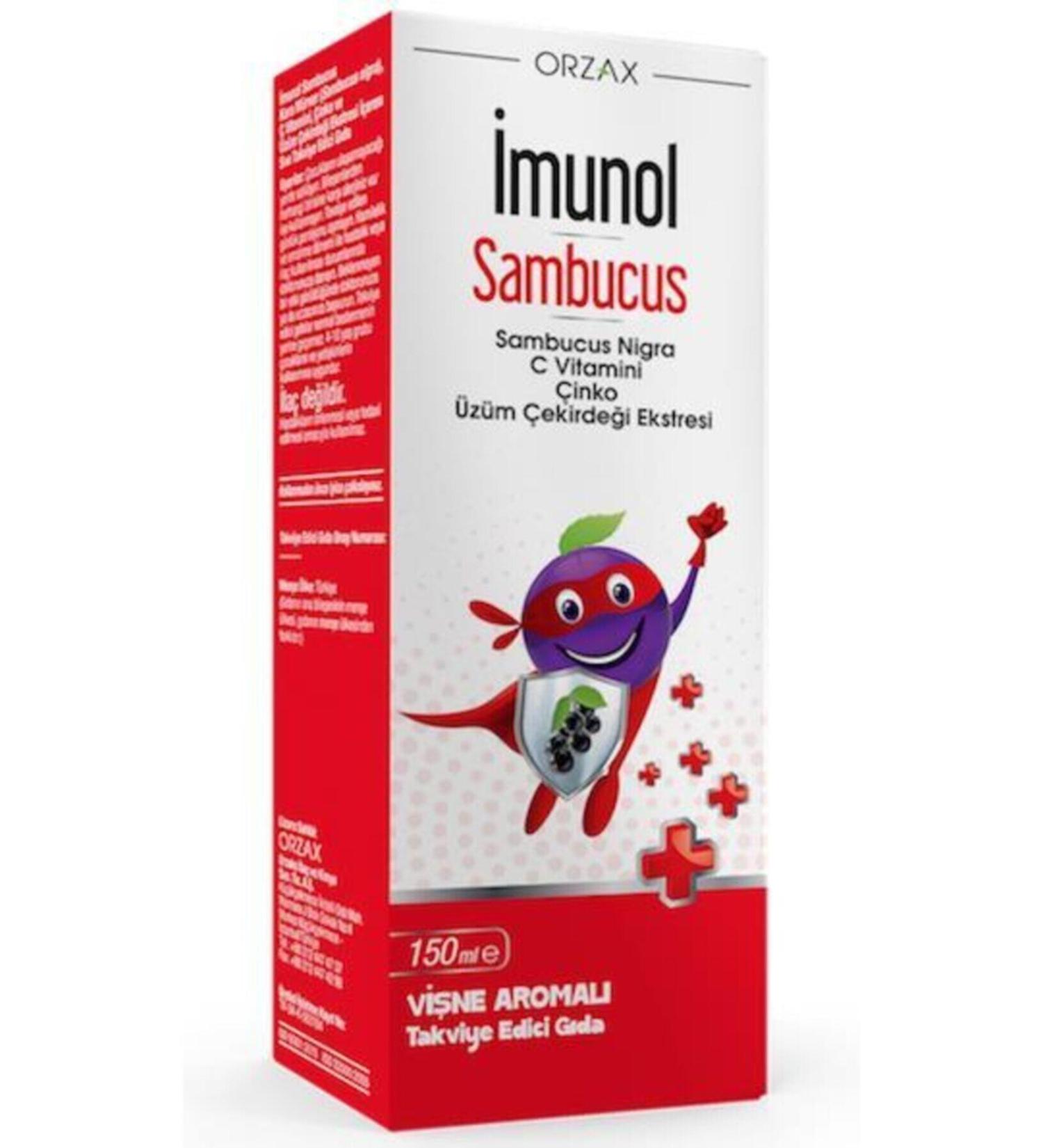IMUNOL Imunol Sambucus Syrup 150 ml