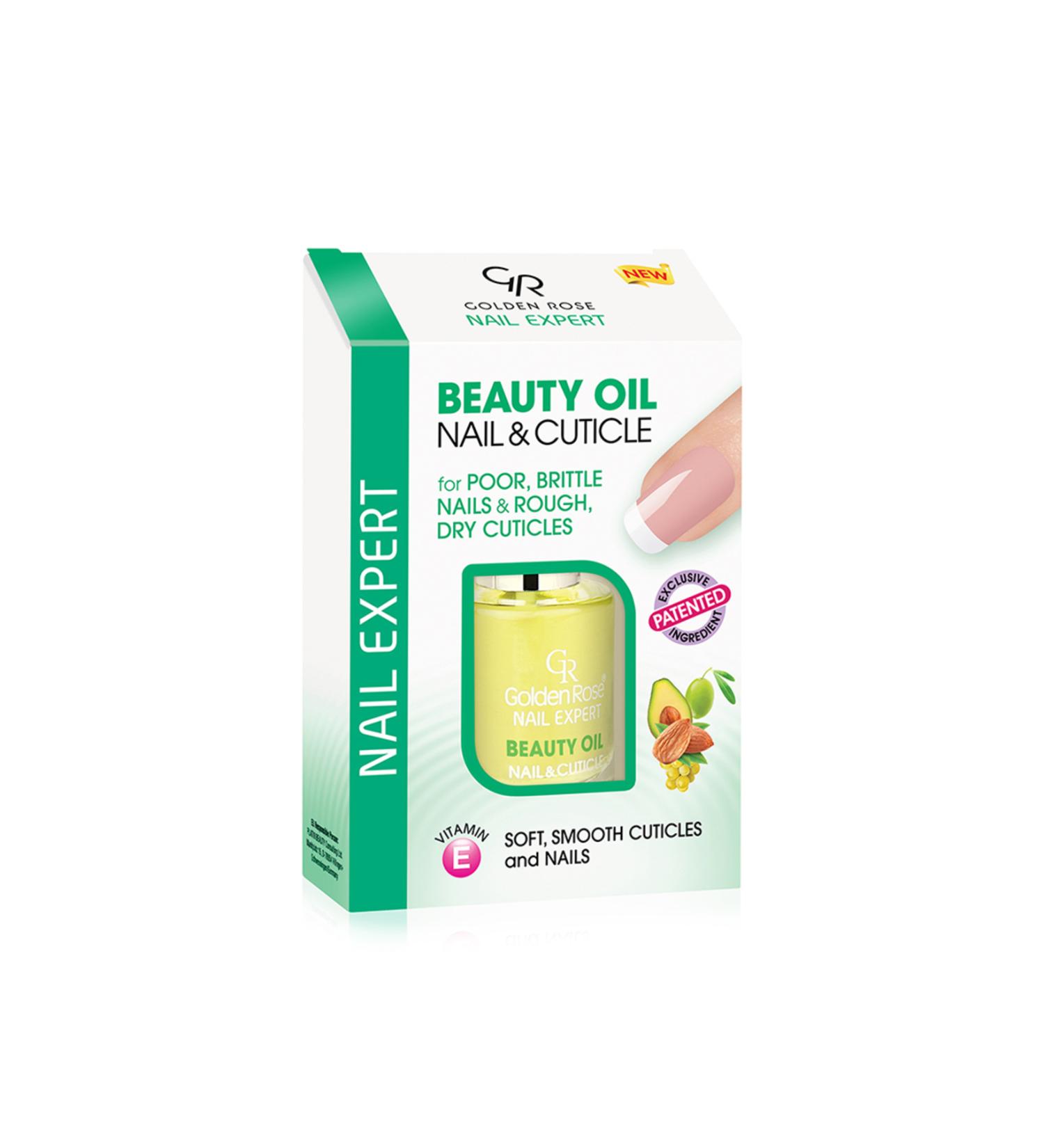 Golden Rose Nail Expert Beauty Oil Nail & Cuticle Nail Care Oil