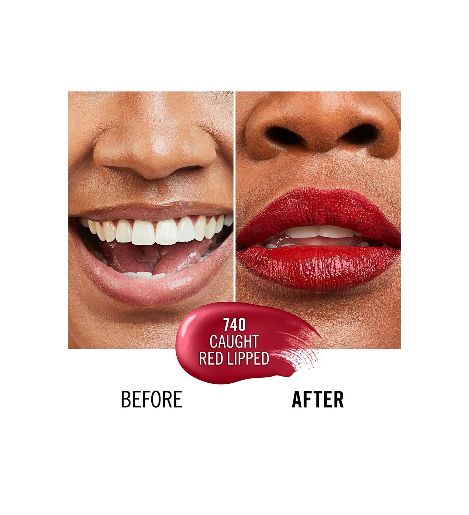 Rimmel London Liquid Lipstick Provocal ps 740 Caught Red Lipped