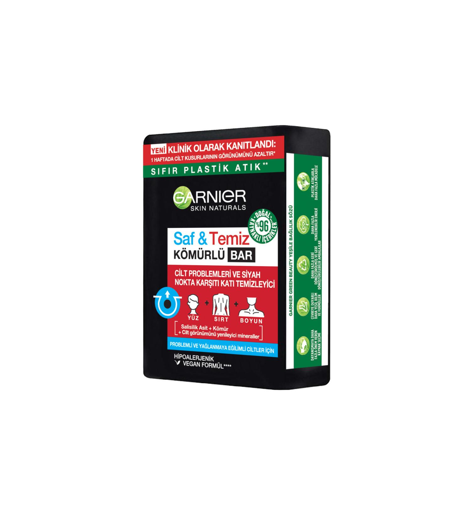 Garnier Pure & Clean Anti-Blackhead Charcoal Bar