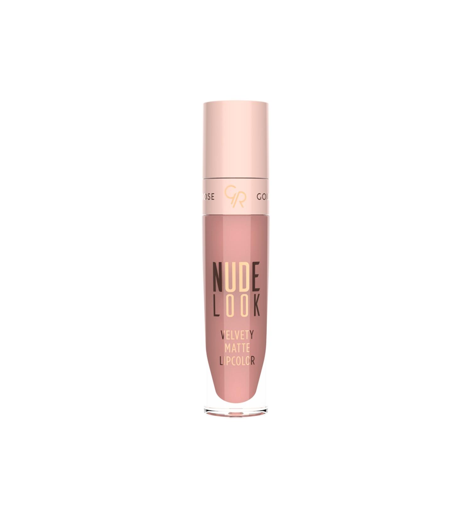 Golden Rose Nude Velvet Matte Lipstick No 03 Rosy