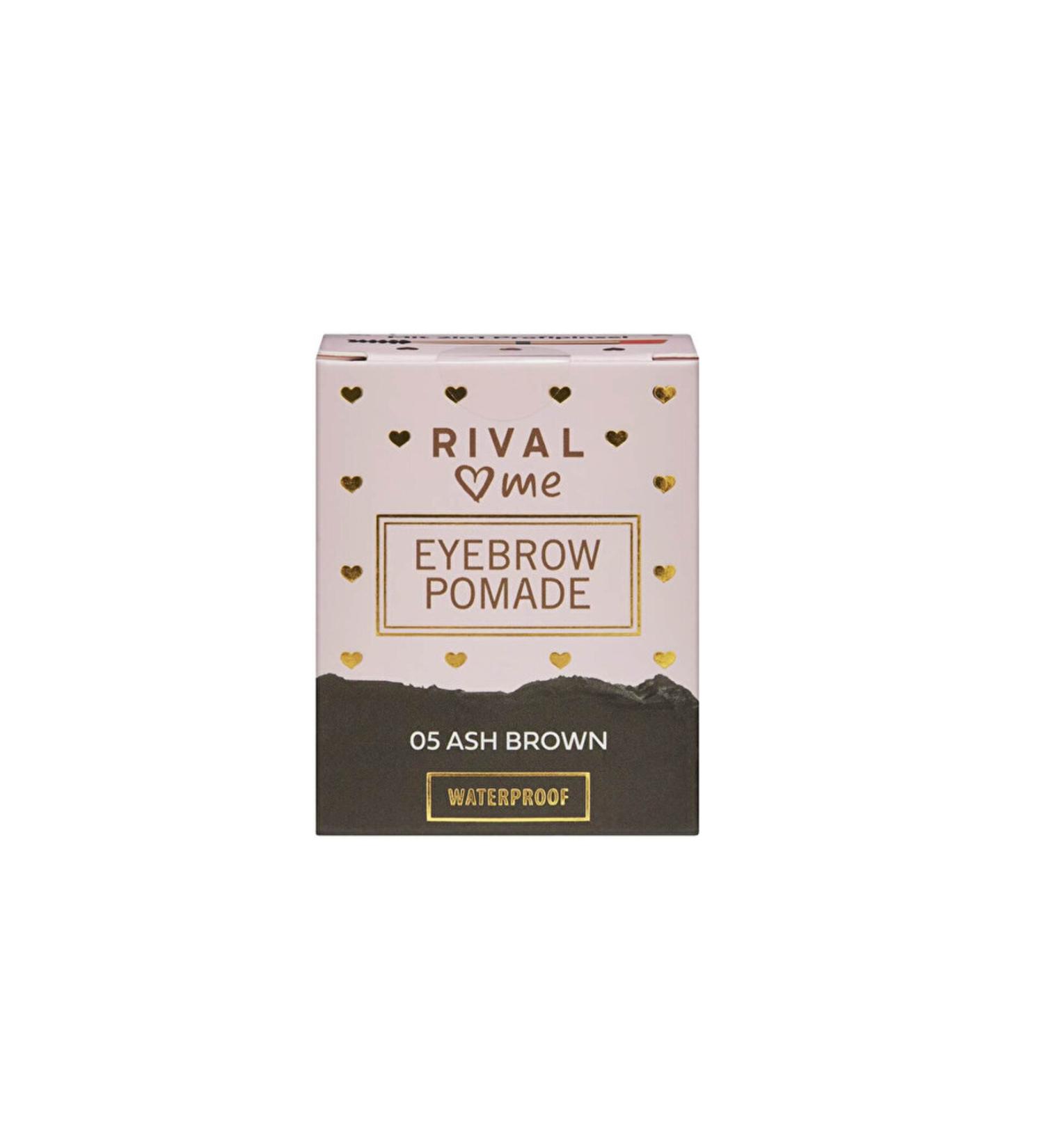 Rival Loves Me Eyebrow Pomade - Ash Brown No: 05 - 1 piece