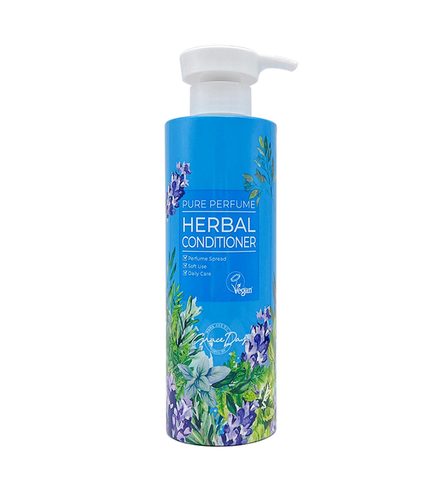 Grace Day Vegan Hair Conditioner Herbal Conditioner 500 Ml Containing 5 Types of Peptides and Plant Complex