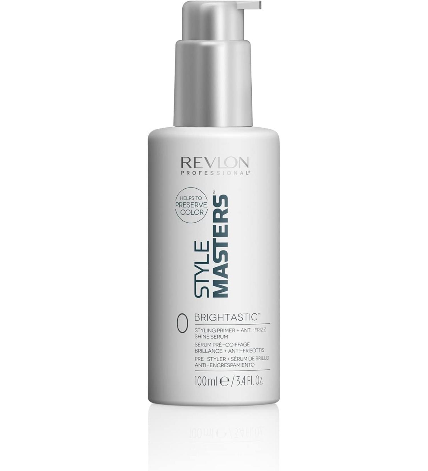 Revlon Style Masters Brightastic Anti-Frizz Styling Primer & Serum 100ml