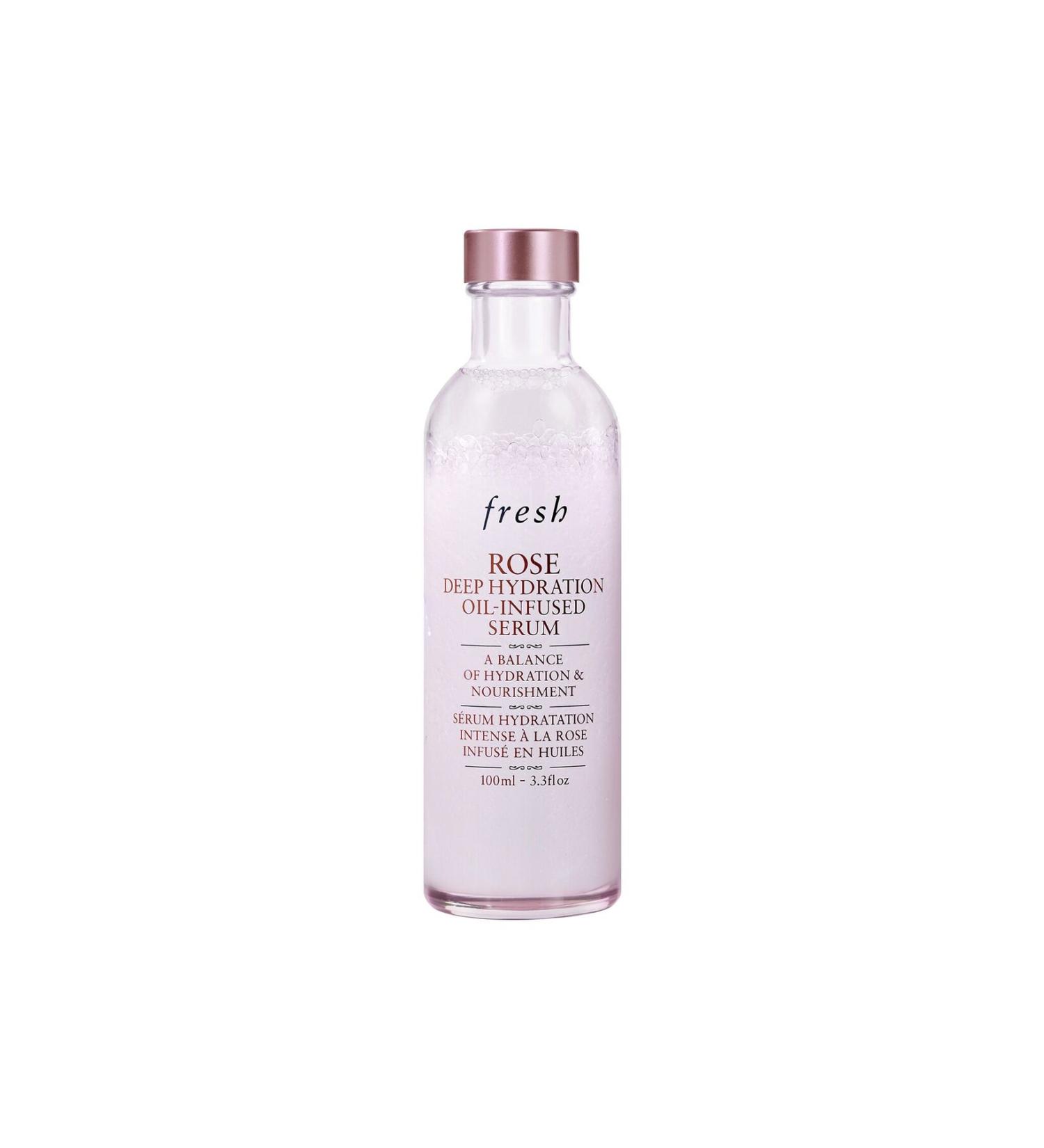 Fresh Rose Deep Hydration Oil-Infused Serum - Moisturizing Care Oil Serum