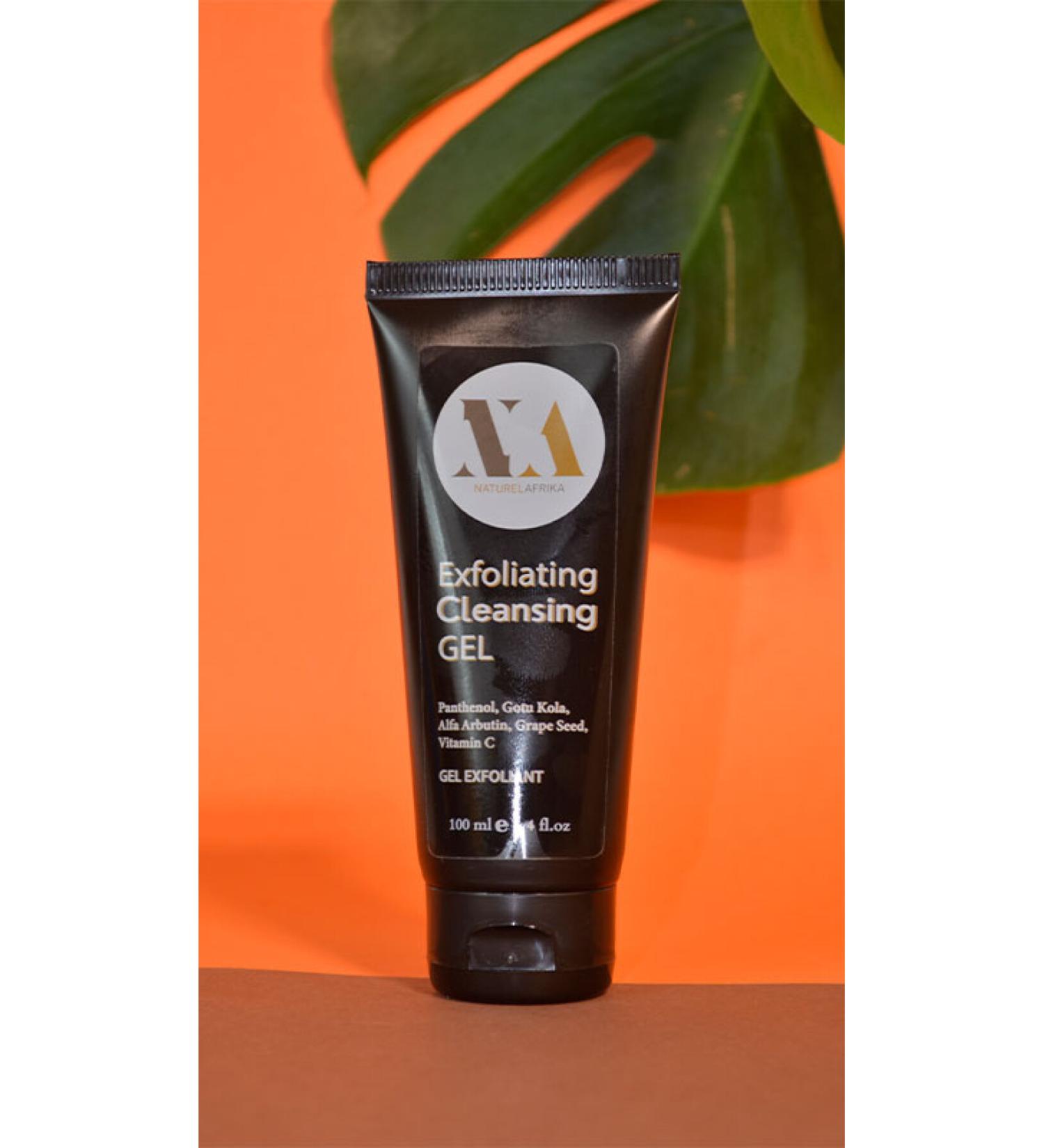 Natural African Exfoliating Cleansing Gel 100ml