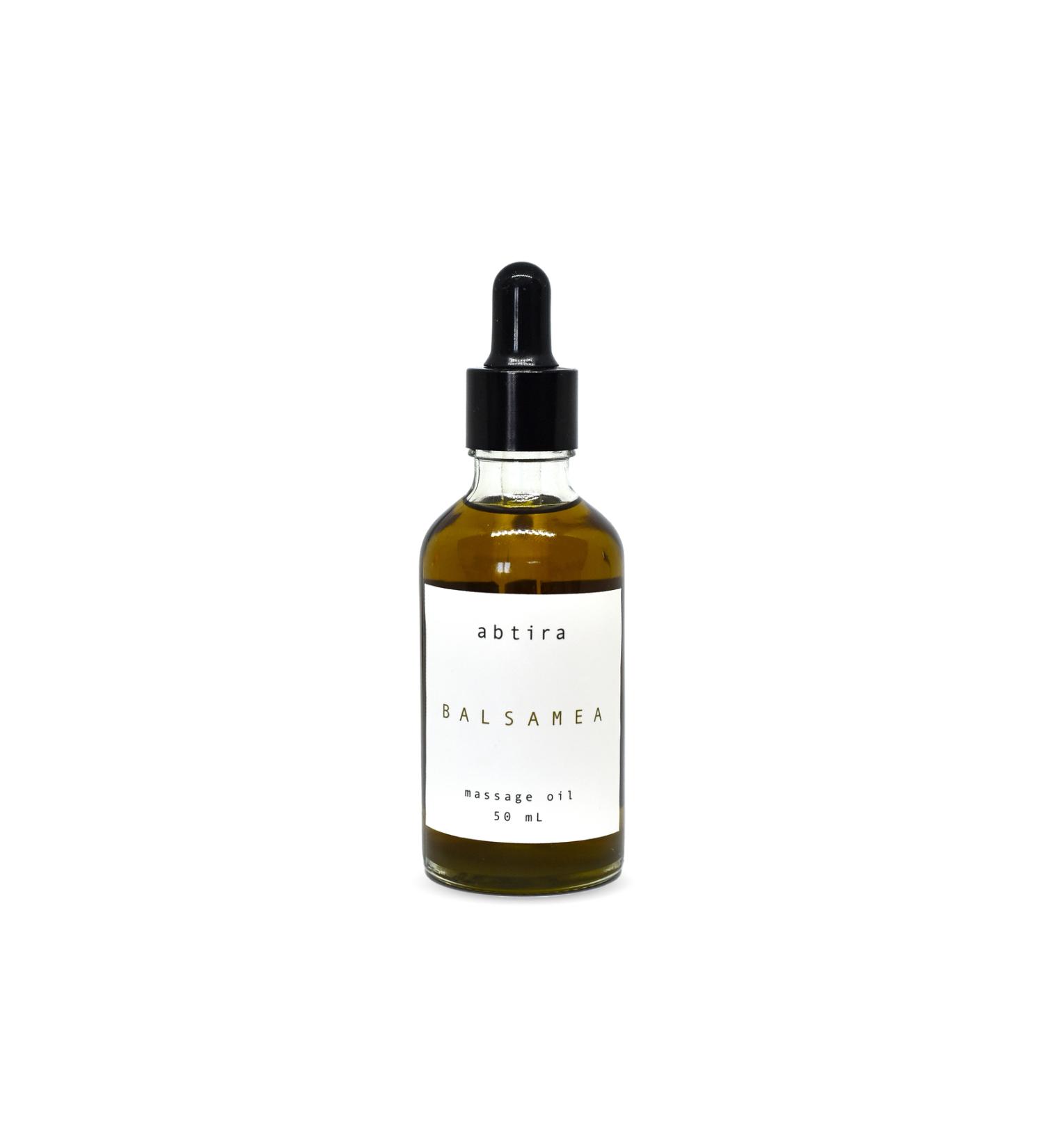 abtira Balsamea | Purifying + Repairing Massage Oil | Anti-Cellulite + Stretch Marks - Buy Online on GoSupps.com