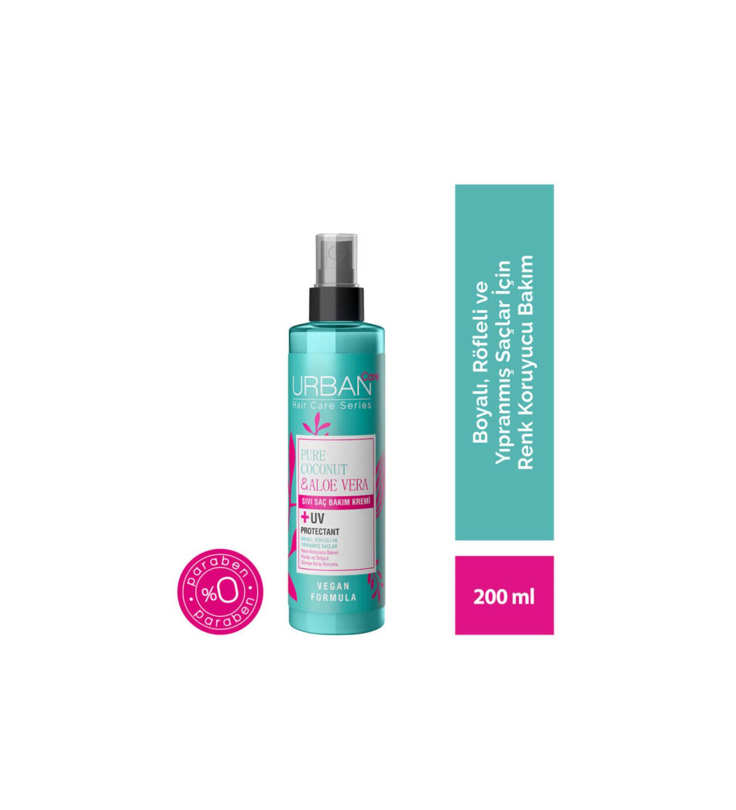 Urban Care Pure Coconut & Aloe Vera Liquid Hair Care Conditioner-vega-200ML