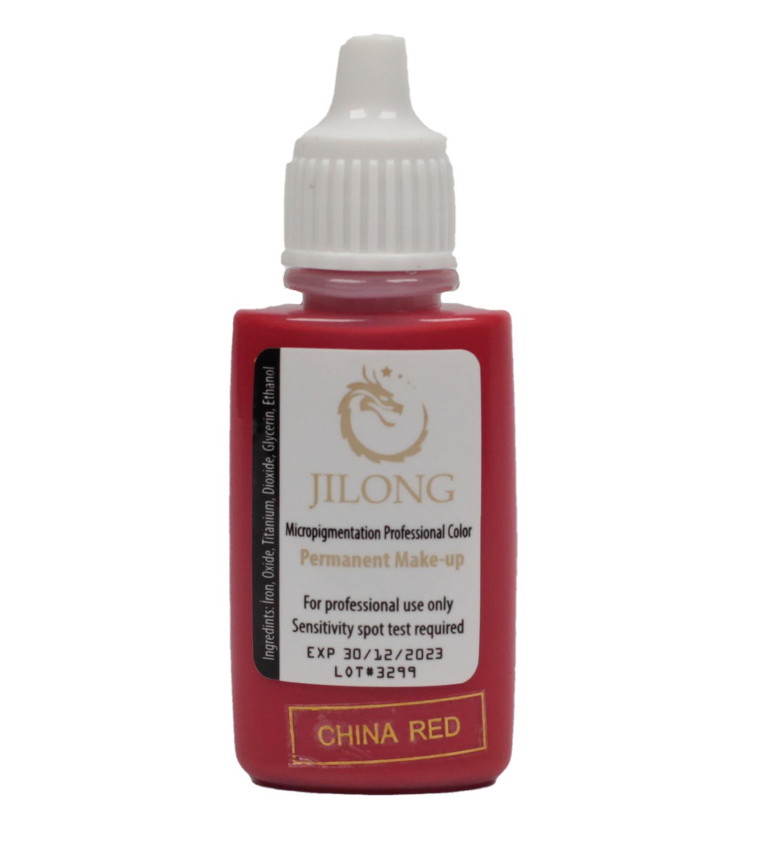 Jilong Permanent Make-up China Red 25 ML
