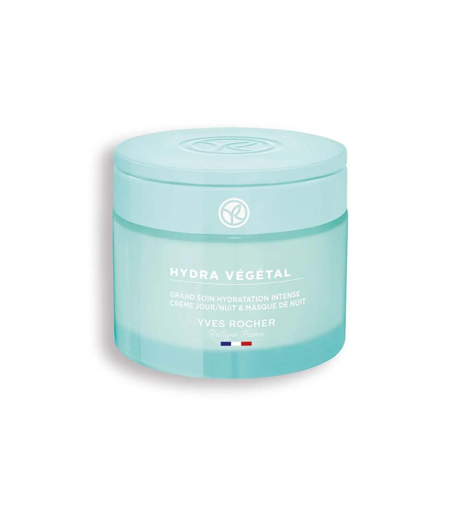 Yves Rocher Hydra Vegetal Moisturizing and Revitalizing Face Cream with Hyaluronic Acid & Squalene 50ml - Buy Online on GoSupps.com