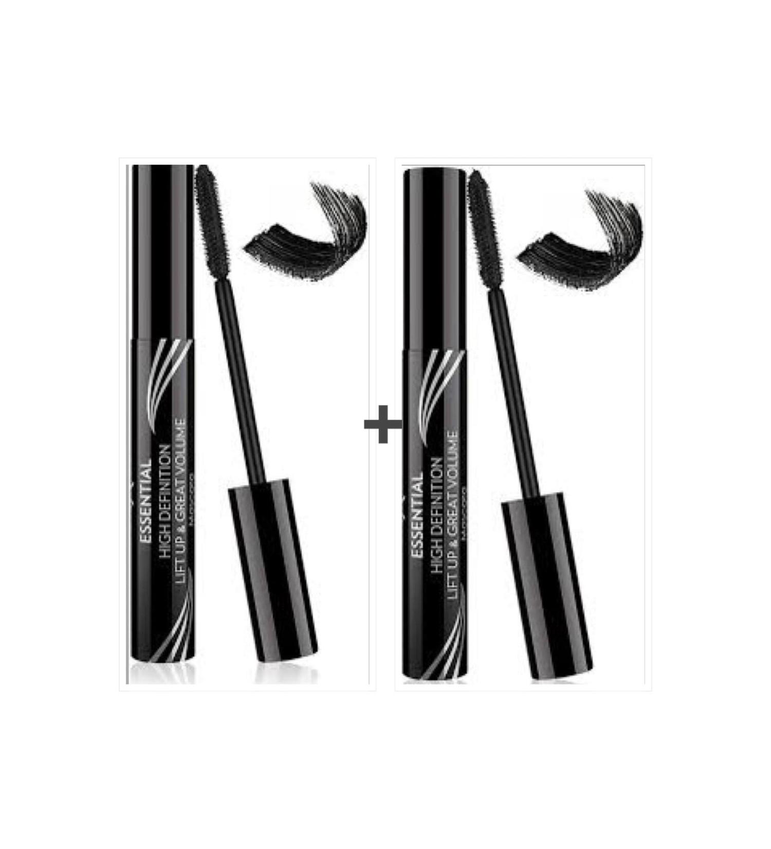 Golden Rose Volume Effect Black Mascara - Essential High Definition&liftup&great Volume Mascara X 2 Pieces