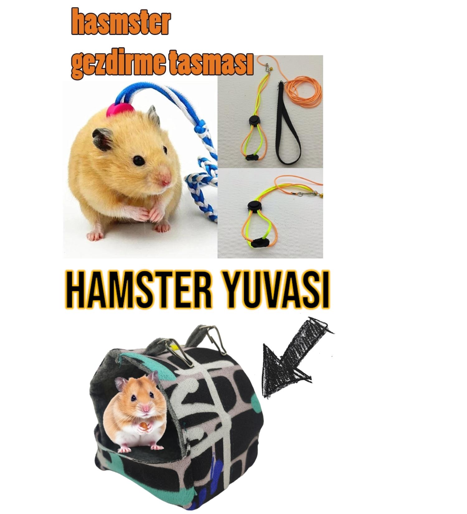 ozzipetshop Hamster Harness and Hamster Nest Set - Buy Online on GoSupps.com