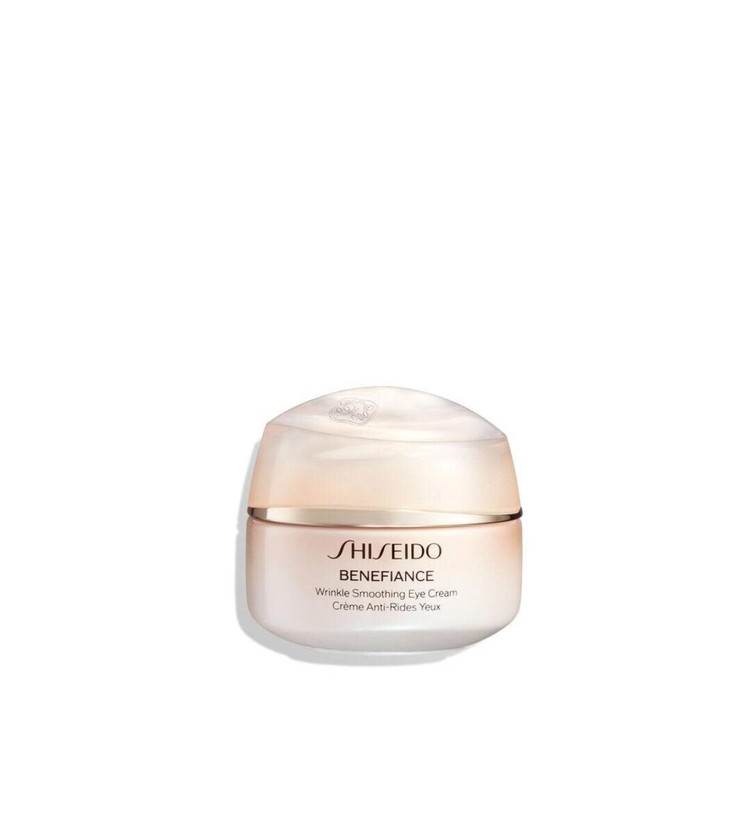 Shiseido Wrinkle Smoothing Eye Cream Multi-Purpose Anti-Wrinkle Eye Contour Care Cream 15 Ml - Buy Online on GoSupps.com