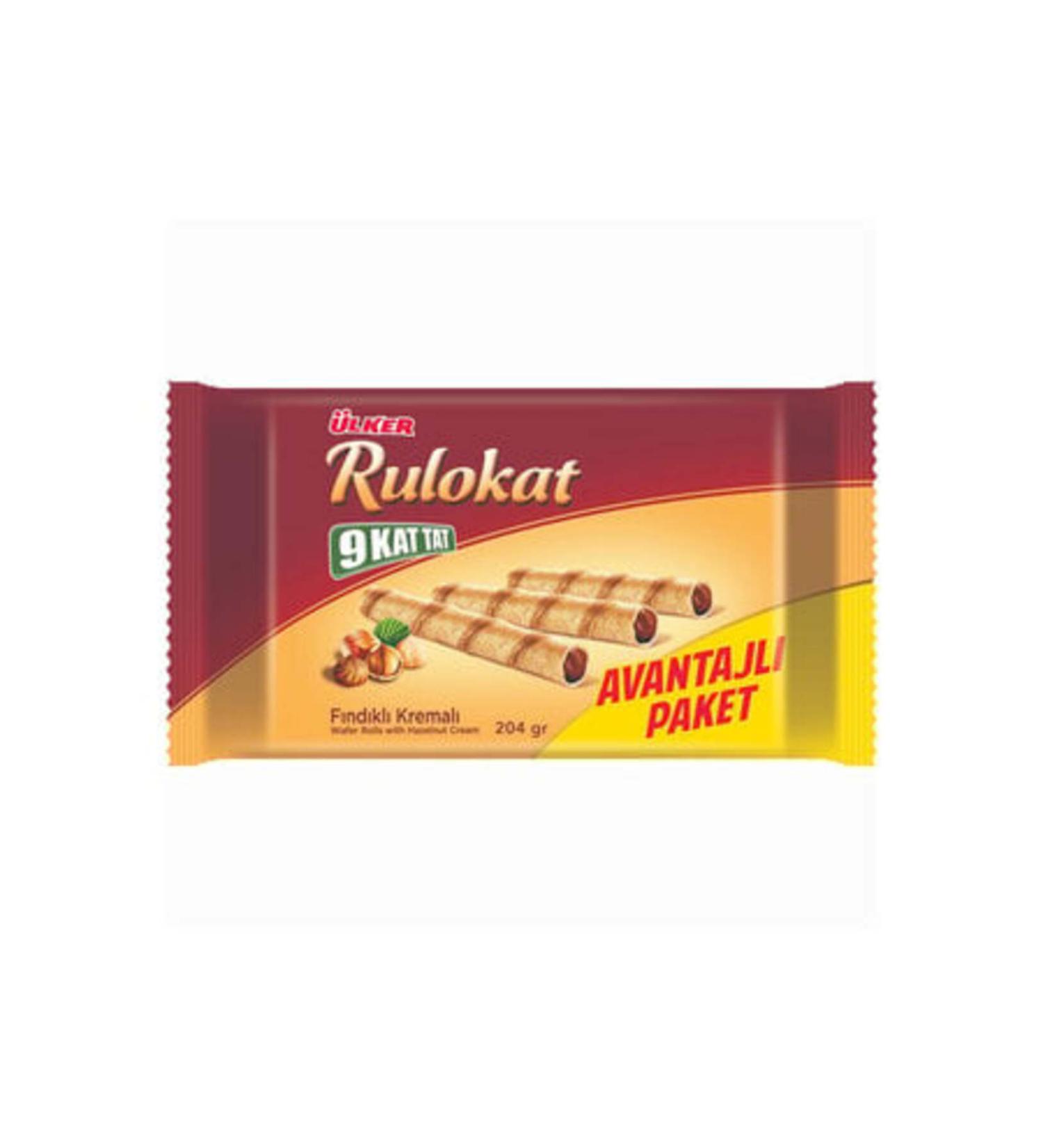 lker Rulokat 9 Layers Hazelnut Cream 204 G (1 PIECE)
