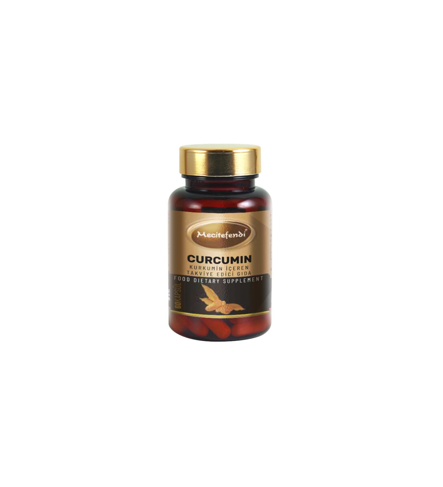 Mecit Efendi Supplement Curcumin Extract 610mg*60 Capsules