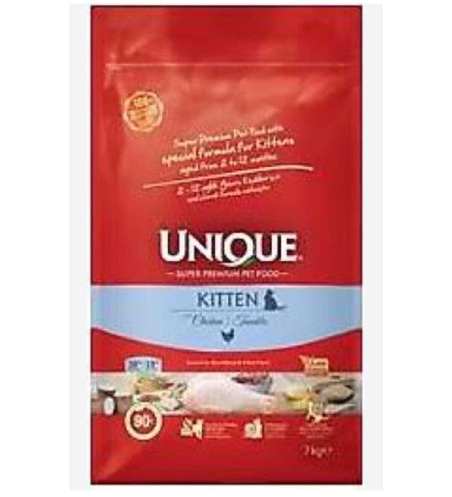 Unique Kitten Cat Food Chicken 7 Kg