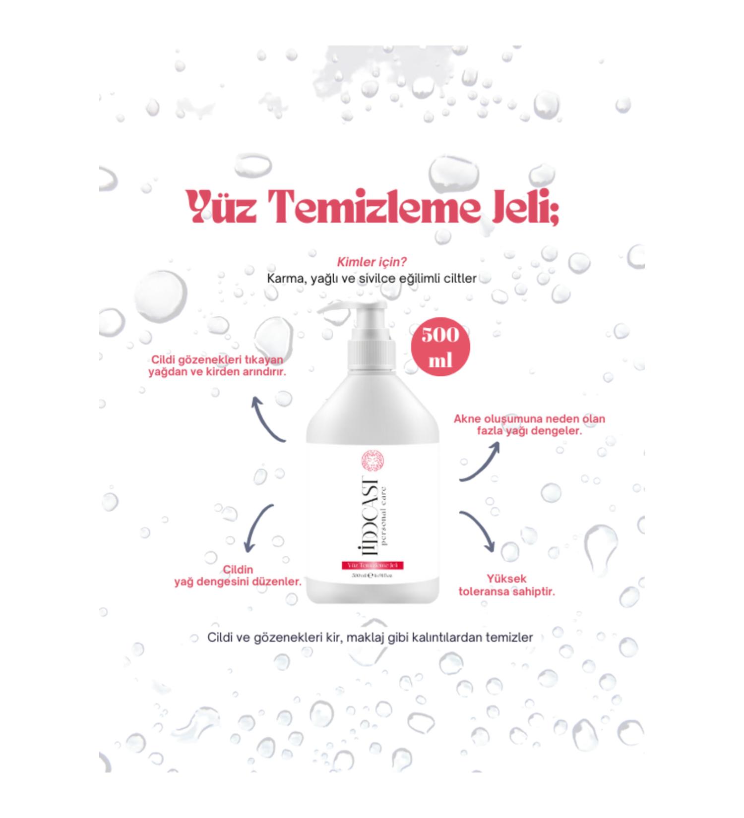 L DOCAST Facial Cleansing Gel 500 ml - Buy Online on GoSupps.com