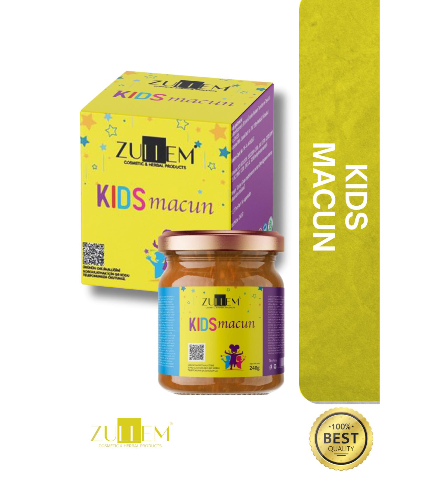 ZULLEM Children's Paste Royal Jelly Cocoa and Vitamin C Kids Paste 1 Box 240 gr - Buy Online on GoSupps.com