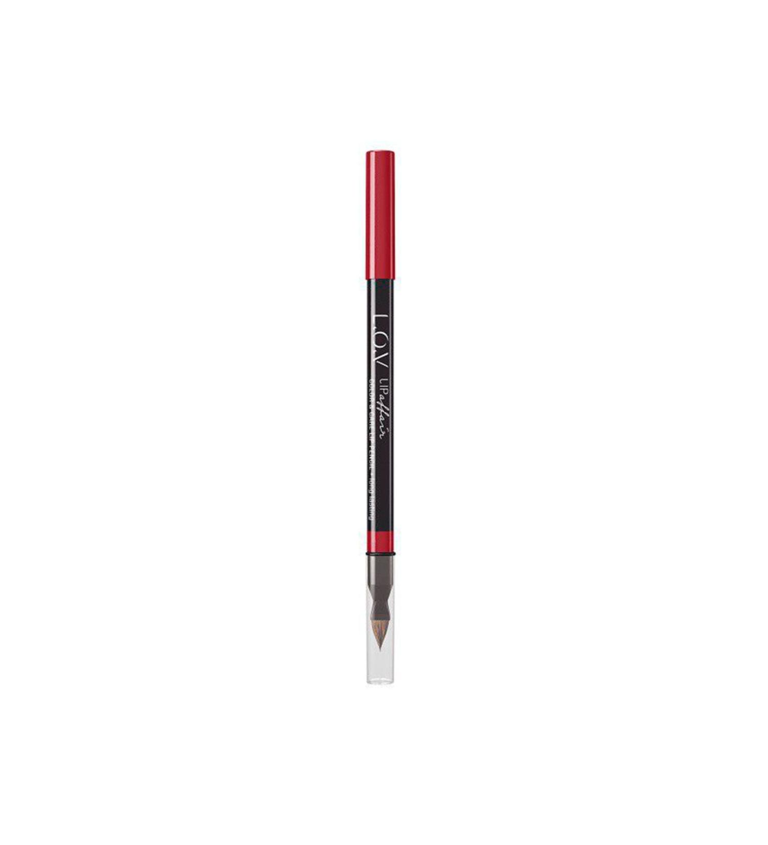 LOV Lipaffair Color & Care Lip Pencil 560 - Red