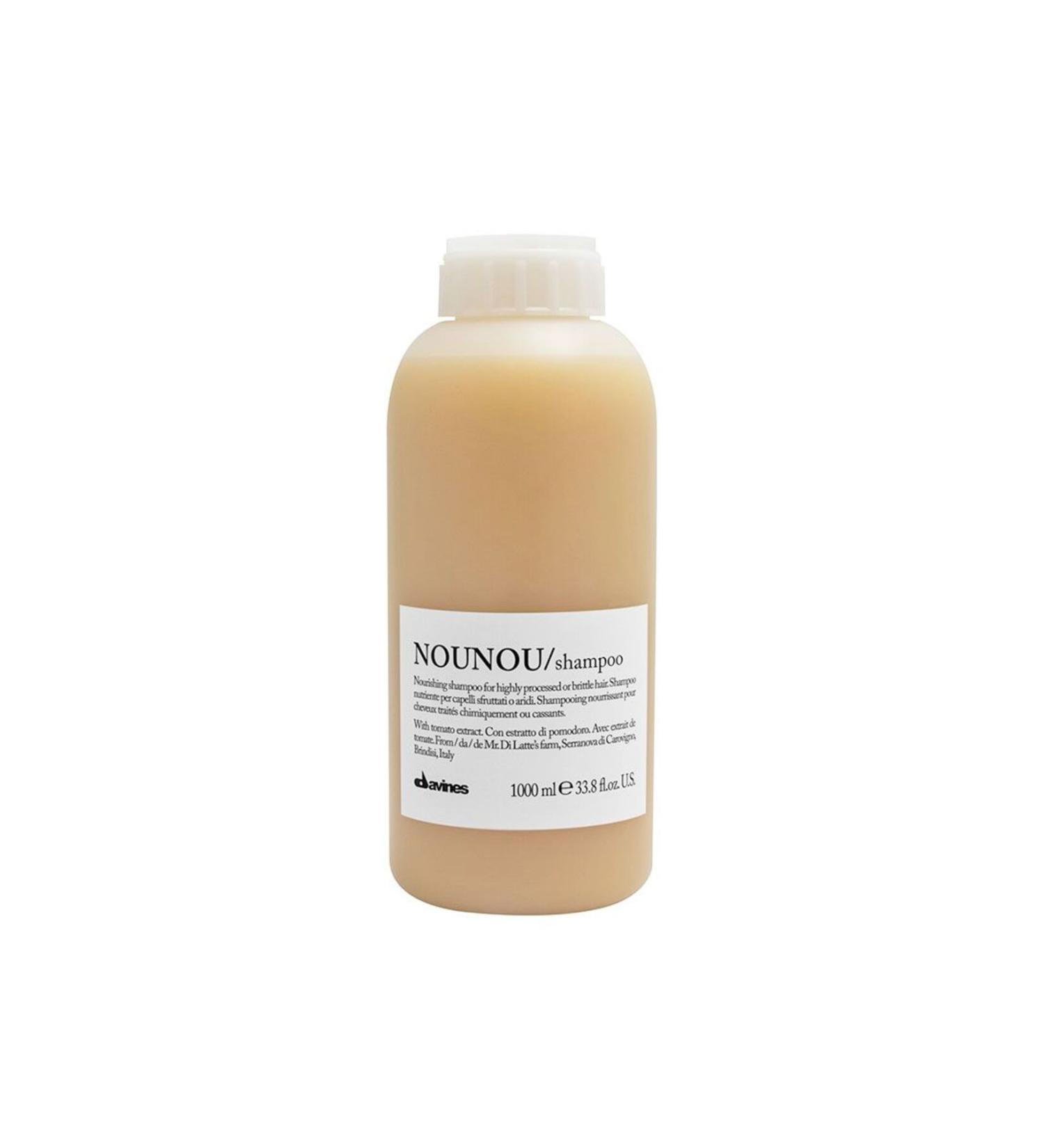 Davines Nounou Hydrokeratin Strengthening Antioxidant Shampoo 75001 1000ml ECBeauty!Q296