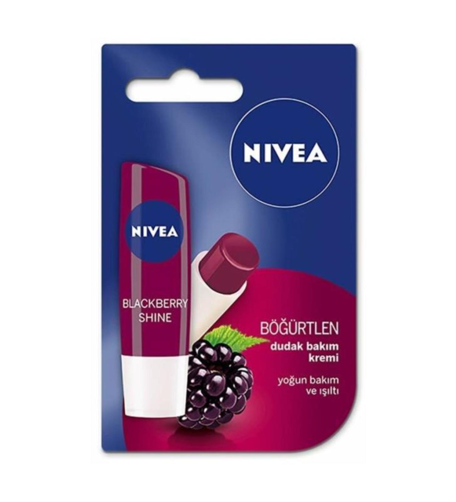 NIVEA Nivea Lip Care Cream Blackberry