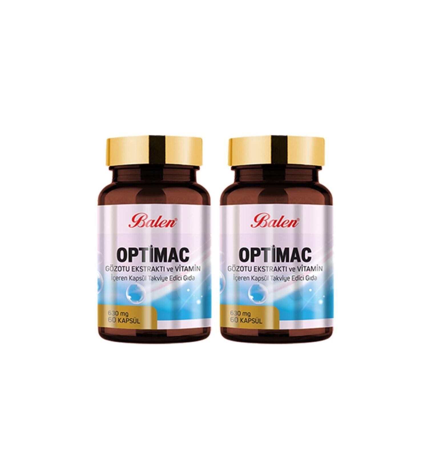 Balen Optimac Eyebright Extract 60 Capsules 2 Pieces