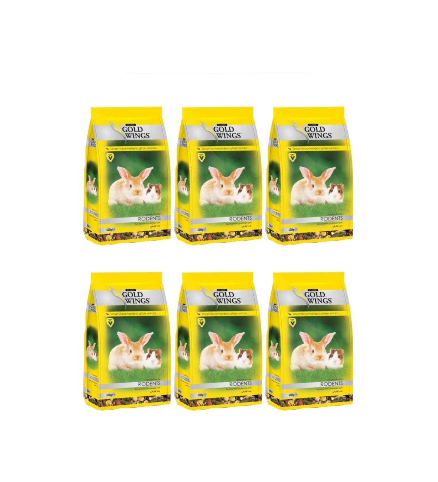 Gold Wings Rodent Food 6 Pack Super Deal
