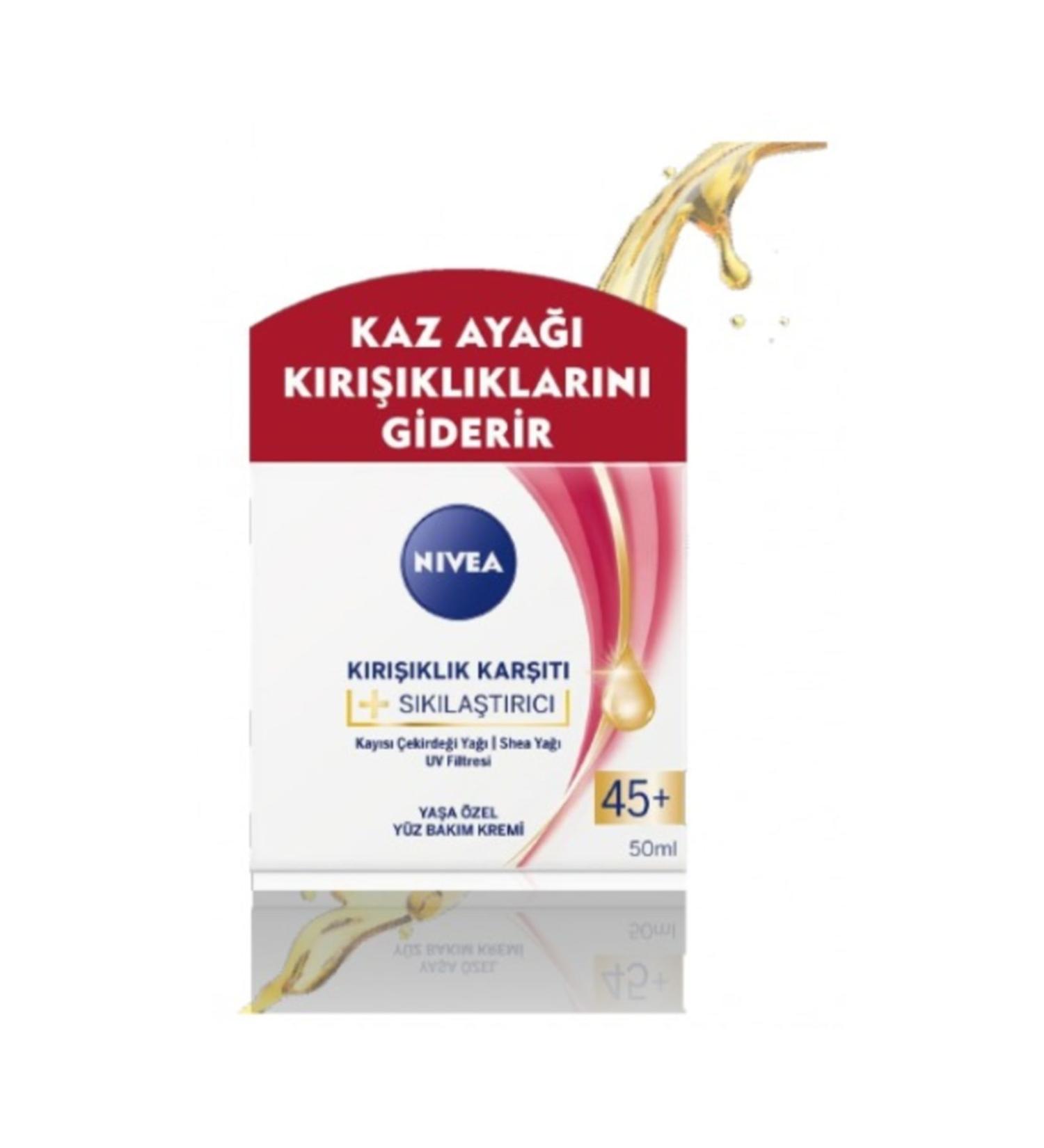 NIVEA Face Anti-Wrinkle Firming Cream 45+ 50ml CK04284