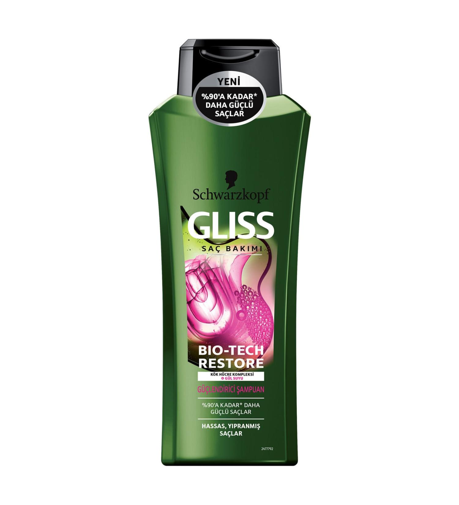 Gliss Bio-Tech Restore Strengthening Shampoo 525 Ml