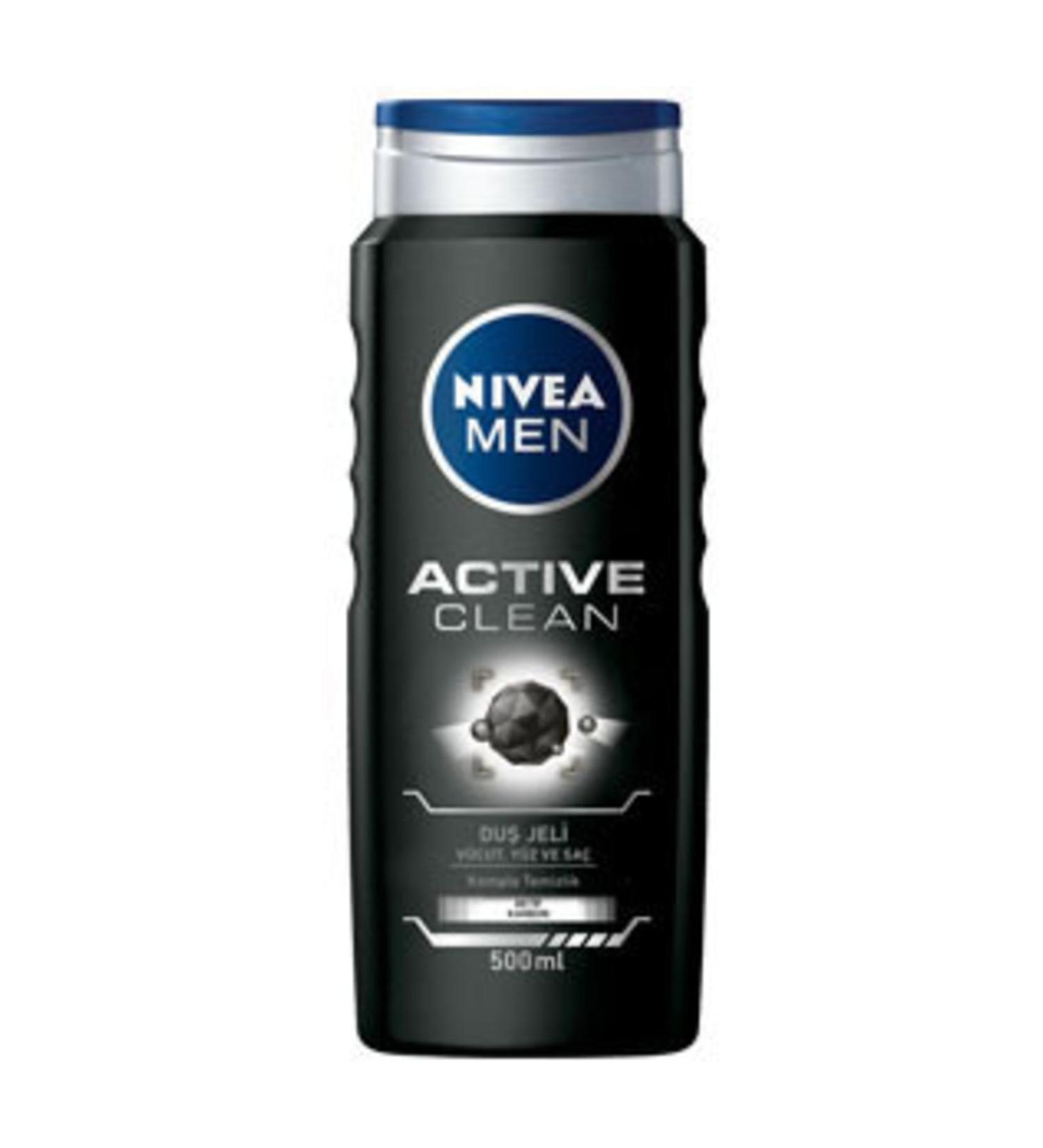 NIVEA Men Active Clean Men's Shower Gel 500 Ml