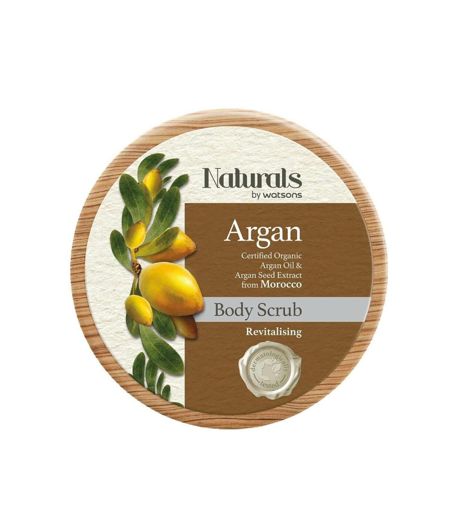 Naturals By Watsons Argan Body Scrub 200 gr 4894532382026